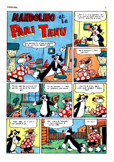 Extrait de Tirelire -26bis- Mandolino et le pari tenu