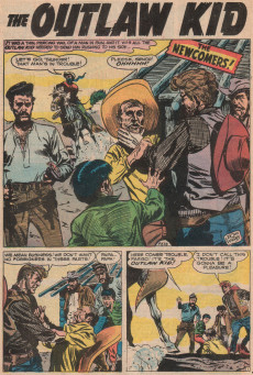 Extrait de The outlaw Kid Vol.2 (1970) -2- One Kid Too Many!