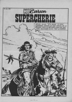 Extrait de Kit Carson (Impéria) -Rec32- Collection reliée N°32 (du n°249 au n°256)