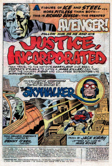 Extrait de Justice Inc. Vol.1 (DC comics - 1975) -2- The Sky Walker!