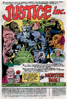 Extrait de Justice Inc. Vol.1 (DC comics - 1975) -3- The Monster Bug!