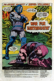 Extrait de The secret Society of Super-Villains (DC comics - 1976) -3- The War to Rule the Universe!