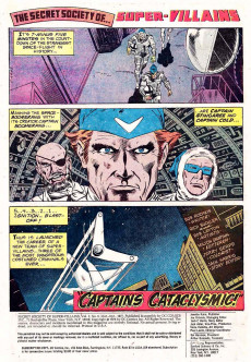 Extrait de The secret Society of Super-Villains (DC comics - 1976) -6- Captains Cataclysmic!
