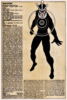 Extrait de (DOC) Official handbook of the Marvel Universe Vol.1 (1983) -5- H-J: From Hangman To Juggernaut