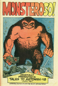 Extrait de Fantasy Masterpieces Vol.1 (1966) -9- The Origin of the Human Torch!