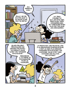 Extrait de Le fil de l'Histoire raconté par Ariane & Nino -18- La peste (Histoire d'une pandémie)