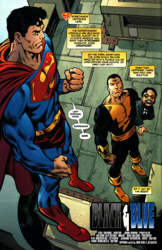 Extrait de Action Comics (1938) -831- Black and Blue