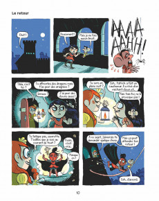 Extrait de Tilda sur les toits -2- Le maître du mal