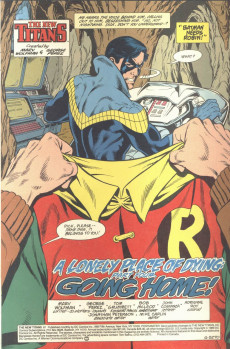 Extrait de The new Titans (1988)  -61- A Lonely Place to Be: Part 4 of 5
