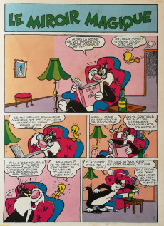 Extrait de Titi (Whitman-France) - Titi et Gros Minet et le miroir magique