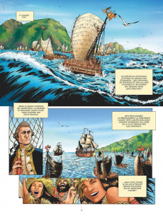 Extrait de James Cook -1- L'appel du Pacifique