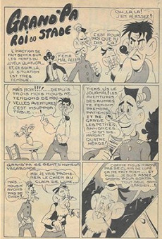 Extrait de Cap'tain Paf !.. -9- Grand'Pa roi du stade