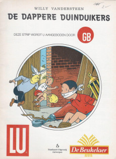 Extrait de Suske en Wiske (Publicitaire) -GB 2- DE DAPPERE DUINDUIKERS