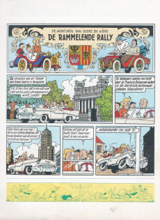 Extrait de Suske en Wiske (Publicitaire) -A- DE RAMMELENDE RALLY