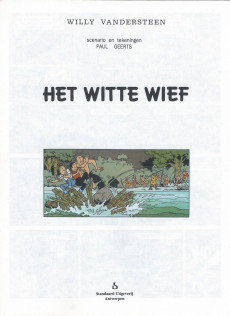 Extrait de Suske en Wiske -227- HET WITTE WIEF