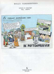 Extrait de Suske en Wiske -240- DE POTTENPROEVER