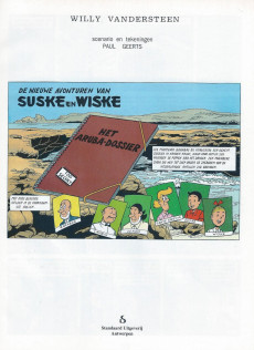 Extrait de Suske en Wiske -241- HET ARUBA-DOSSIER
