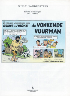 Extrait de Suske en Wiske -246- De vonkende vuurman