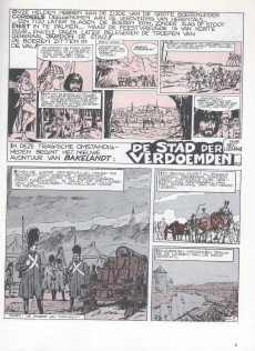 Extrait de Bakelandt (en néerlandais) -24- De stad der verdoemden