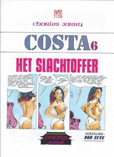 Extrait de Costa (en néerlandais) -6- Het slachtoffer