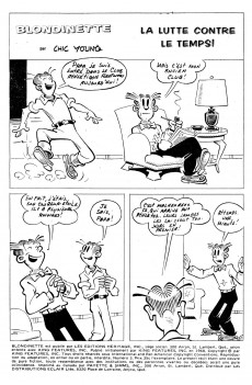Extrait de Blondinette (Éditions Héritage) -3- La lutte contre le temps !