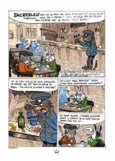 Extrait de Commissaire Chaussette -1- L'île de la graine