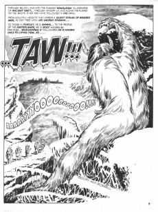 Extrait de Nightmare (Skywald Publications - 1970) -11- The Wetness in the Pit!