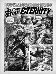 Extrait de Psycho (Skywald Publications - 1971) -HS- The 1974 Psycho Yearbook