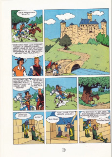 Extrait de Johan et Pirlouit -2c1981- Le maître de Roucybeuf