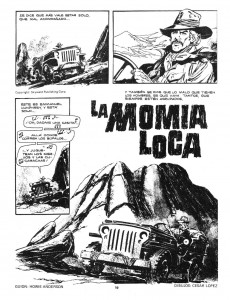 Extrait de Dossier Negro -58- Cuando caí la noche llega la muerte