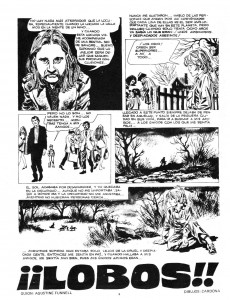 Extrait de Dossier Negro -72- El monstruo de las montañas serradas