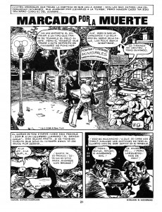 Extrait de Dossier Negro -86- La cosa del pantano