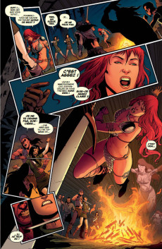 Extrait de Red Sonja (Gail Simone-Walter Geovani) -1- La Reine des Fléaux