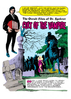 Extrait de The occult Files of Dr Spektor (Gold Key - 1973) -INT1- The Occult Files of Doctor Spektor Archives Volume 1