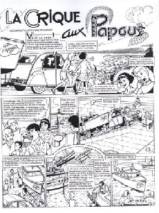 Extrait de Fripounet et Marisette (P.B.D.I.) -3- La Crique aux Papous