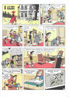 Extrait de Lucky Luke (en portugais - divers éditeurs) -58- O alibi