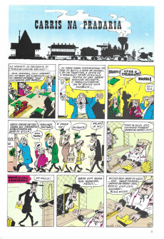 Extrait de Lucky Luke (en portugais - divers éditeurs) -9- Carris na pradaria