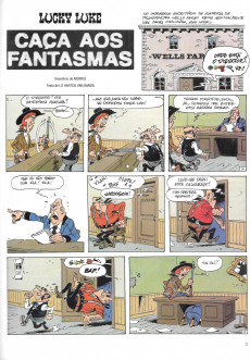 Extrait de Lucky Luke (en portugais - divers éditeurs) -61- Caça aos fantasmas