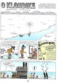 Extrait de Lucky Luke (en portugais - divers éditeurs) -66- O Klondike