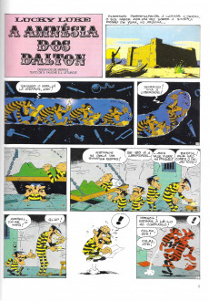 Extrait de Lucky Luke (en portugais - divers éditeurs) -60- A amnésia dos Dalton