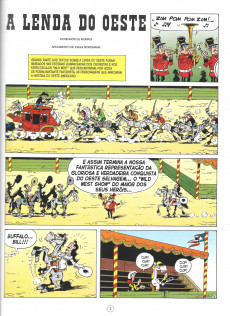 Extrait de Lucky Luke (en portugais - divers éditeurs) -72- A lenda do Oeste