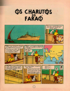 Extrait de Tintim (As aventuras de) (Flamboyant) -9- Os charutos do faraó
