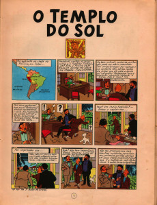 Extrait de Tintim (As aventuras de) (Flamboyant) -8- O templo do Sol
