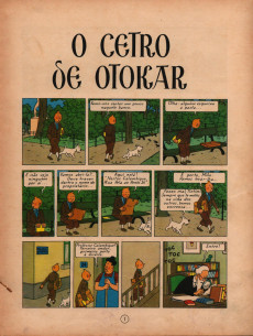 Extrait de Tintim (As aventuras de) (Flamboyant) -3- O cetro de Otokar