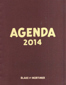 Extrait de Blake et Mortimer (Divers) -2013/12- Agenda 2014