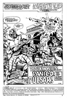 Extrait de Karate Kid -4- ¡Pandemónium... pánico...pulsar!