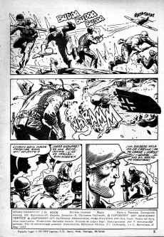 Extrait de Sargento Rock -1- ¡Pasan 24 horas!