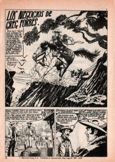 Extrait de Hazañas del Oeste (Toray - 1962) -16- Número 16