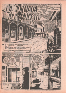 Extrait de Hazañas del Oeste (Toray - 1962) -21- Número 21