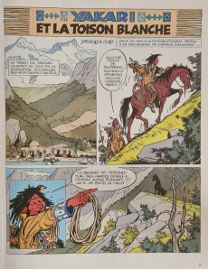 Extrait de Yakari -11a1990- Yakari et la Toison blanche